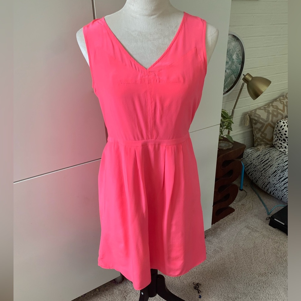 Bright Pink Dress by Madewell